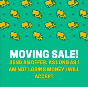 MOVING SALE!